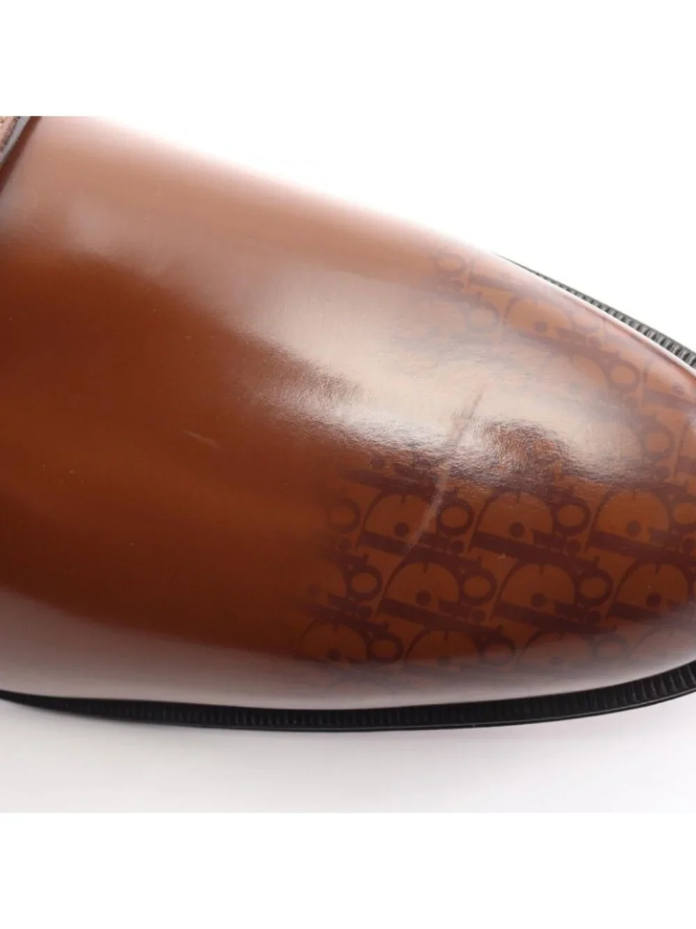 Dior Loafers Leather Brown
